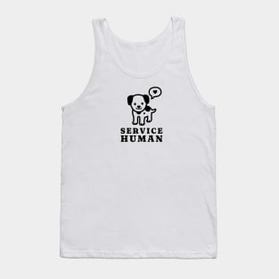 Service Human Kawaii Dog Tank Top